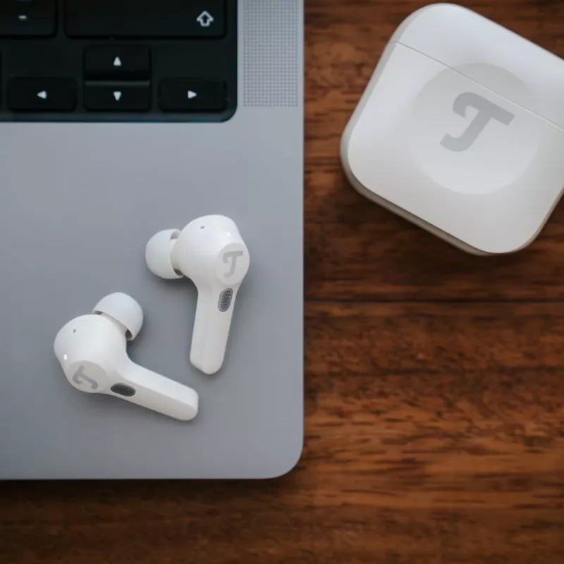 Teufel AIRY TWS Pro Ausinė Belaidė Į ausį Skambučiai/Muzika Bluetooth Balta