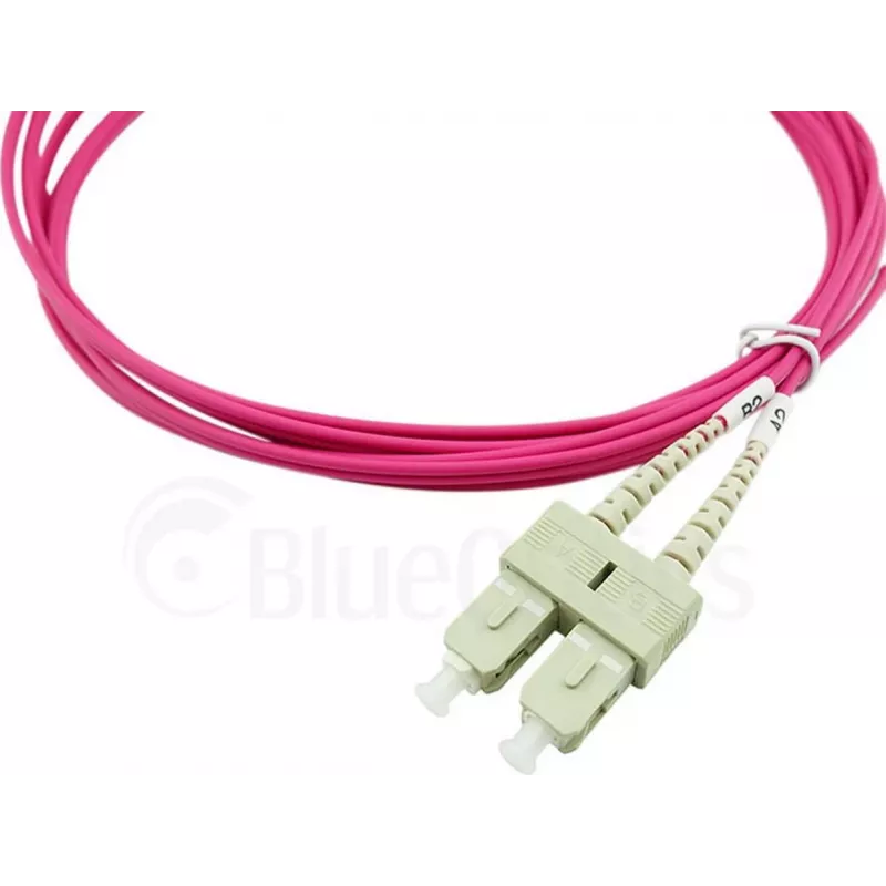 BlueOptics SFP3232FU1MK šviesolaidinis kabelis 1 m SC OM4 purpurinis (SFP3232FU1MK)