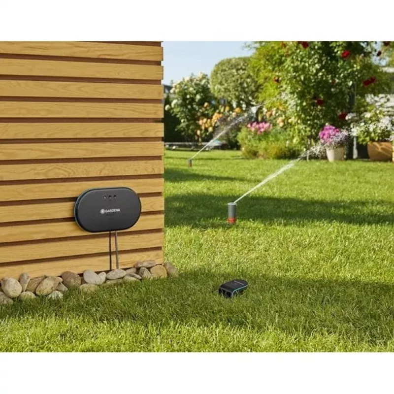 Gardena Set Smart Irrigation Control Sensor: laistymo kompiuteris iki 6 vožtuvų (24 V)