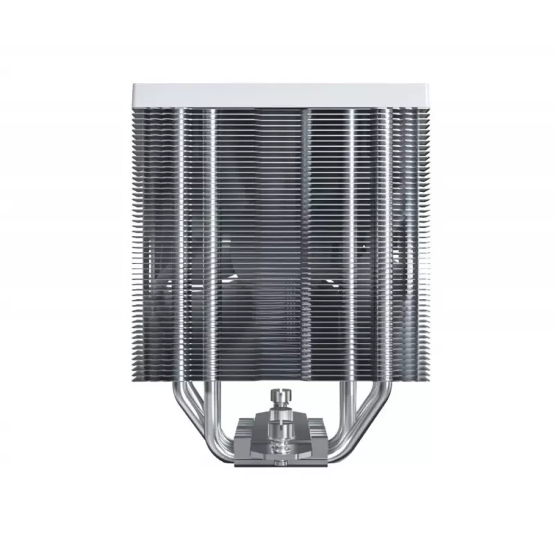 CPU aušintuvas Montech NX400, 120 mm ventiliatoriai, baltas, matmenys 156×74×120 mm, TDP 270 W