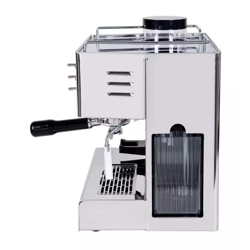 Quick Mill Pegaso, espreso aparatas, kavos pupelės, įmontuota malūnėlė, 1200 W, nerūdijantis plienas