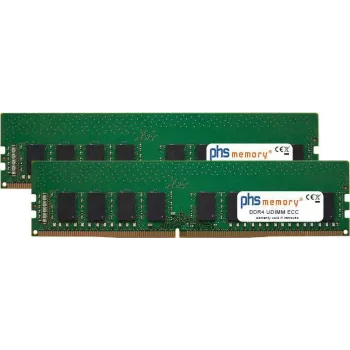 PHS-memory 32GB (2x16GB) Kit RAM atmintis Supermicro X11SAT-O DDR4 UDIMM ECC 2133MHz (SP276785)
