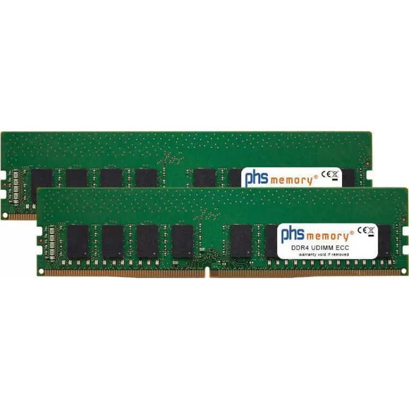 PHS-memory 32GB (2x16GB) Kit RAM atmintis Supermicro X11SAT-O DDR4 UDIMM ECC 2133MHz (SP276785)