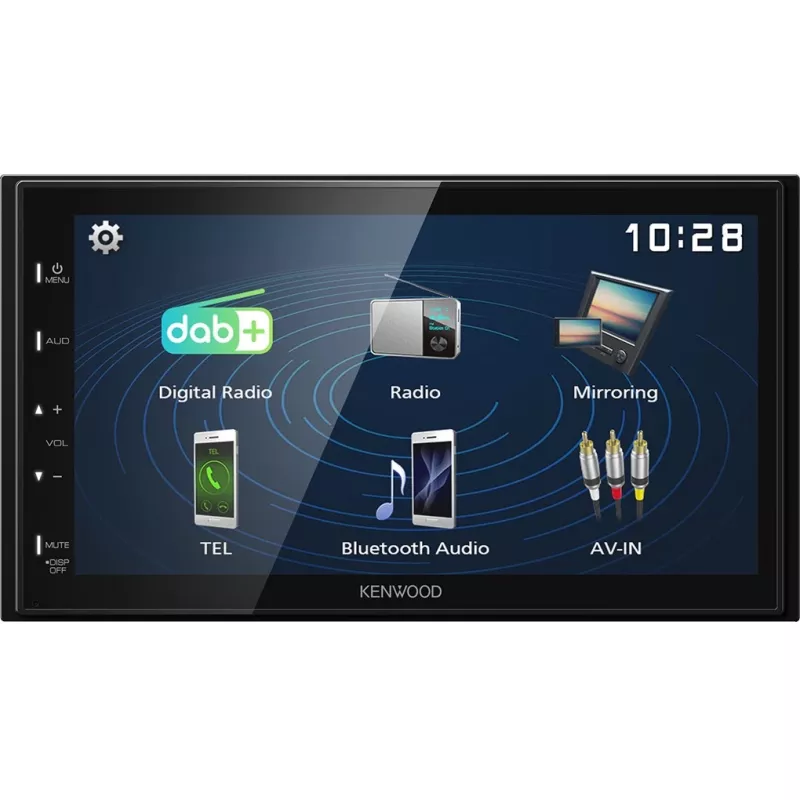 Kenwood DMX129DAB juoda