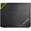 PC korpusas Sharkoon SHARK ZONE C10 Mini-ITX, juoda, geltona