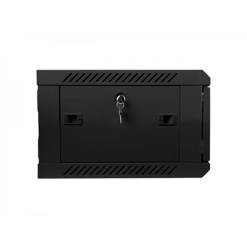Prie sienos montuojama spinta LANBERG WF01-6404-10B 4U 19 colių 600×450×285 mm IP20 juoda, 60 kg talpa