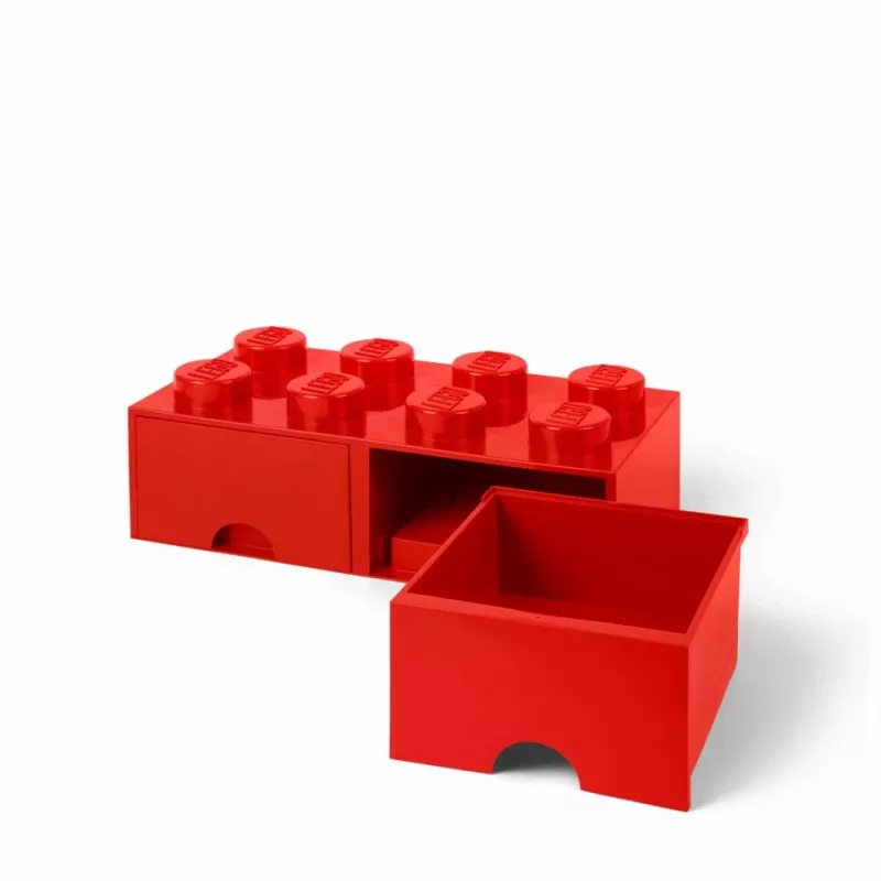 Room Copenhagen LEGO Brick Drawer 8 Raudonas (40061730)