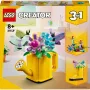 LEGO Creator gėlė laistytuve 31149 — surenkamas gėlių modelis, 420 dalių, 120×150×130 mm