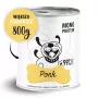 Šlapias šunų maistas PAKA ZWIERZAKA Pepe Pork 800 g — pilnavertis suaugusių šunų šlapias maistas, 85% drėgmės, 8,3% baltymų, 5,5% riebalų