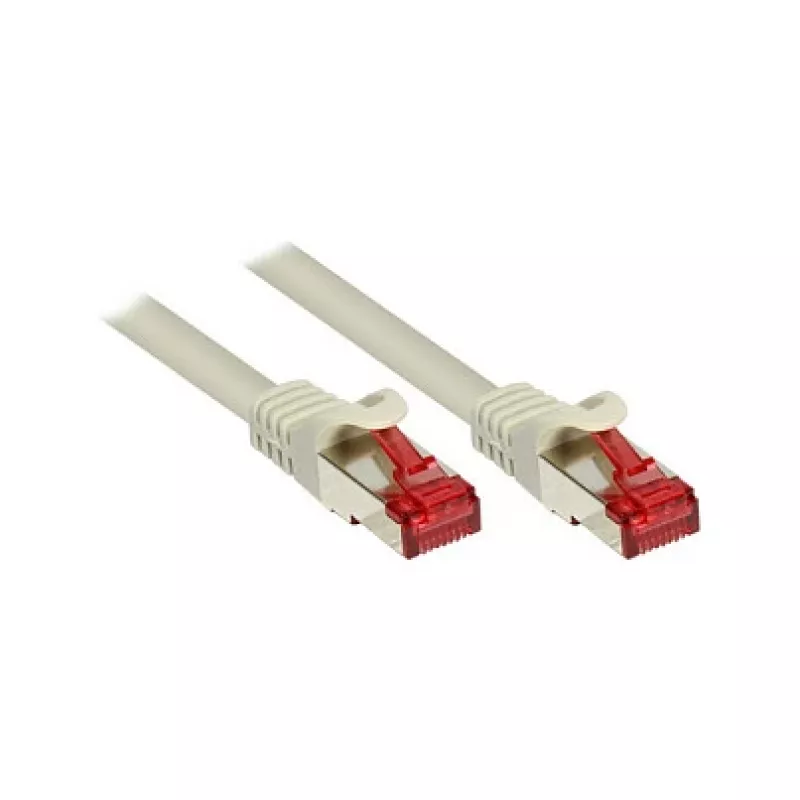Tinklo kabelis Alcasa 2m Cat6 RJ-45 S/FTP Pilkas