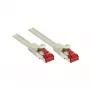 Tinklo kabelis Alcasa 2m Cat6 RJ-45 S/FTP Pilkas