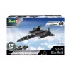 Revell 1/110 mastelio Lockheed SR-71 Juoda Bird Easy Click modelio rinkinys