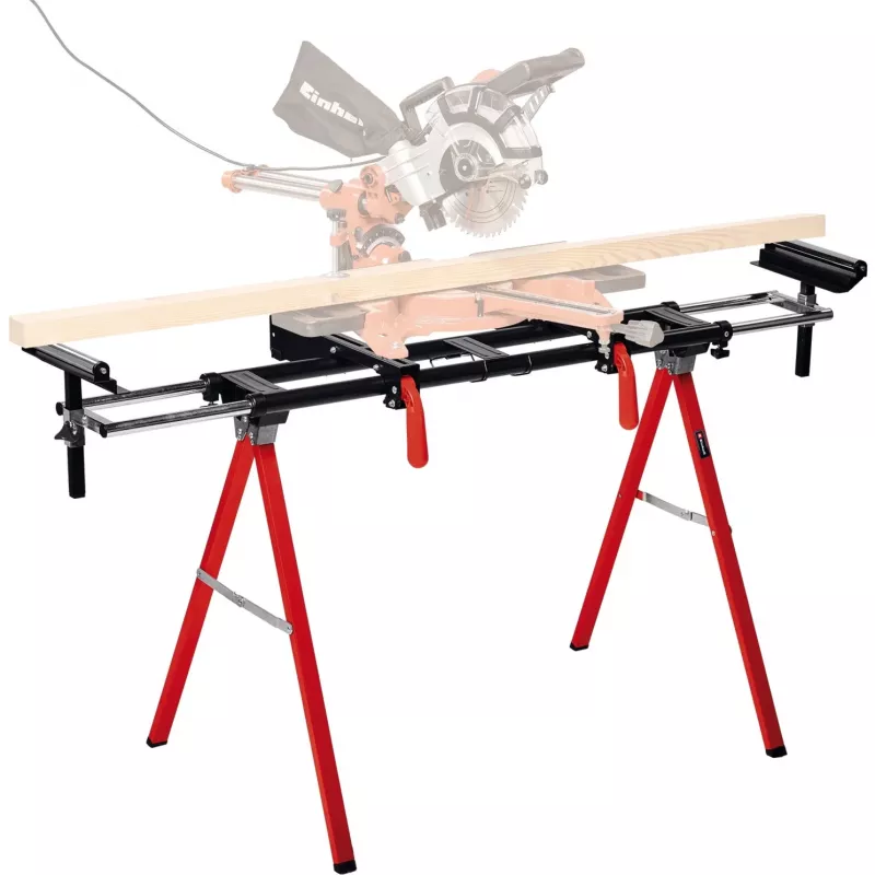 Einhell MSS 1608 pjūklo stovas 4 kojos Juoda Raudona Maksimali keliamoji galia 80 kg