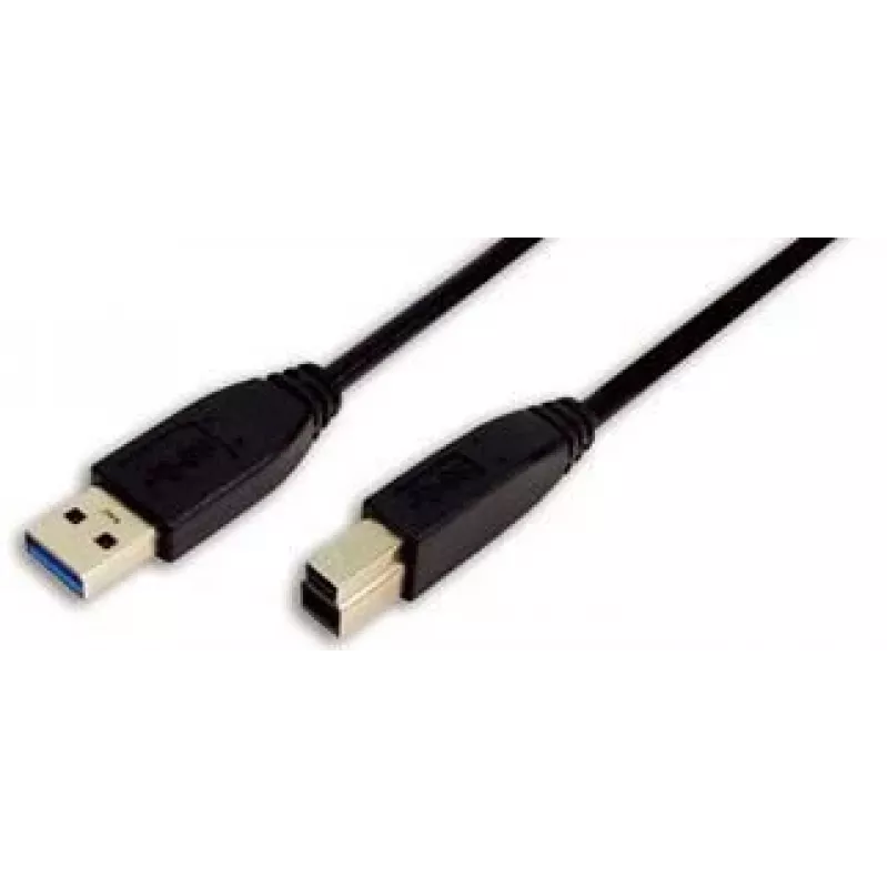 Logilink - USB kabelis - 9 kontaktų USB A tipo (V) - 9 kontaktų USB B tipo (V) - 3 m (USB 3.0) (CU0025)