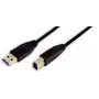 Logilink - USB kabelis - 9 kontaktų USB A tipo (V) - 9 kontaktų USB B tipo (V) - 3 m (USB 3.0) (CU0025)