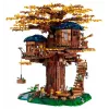 LEGO rinkinys LEGO IDEAS 21318 Medžio namelis 3-in-1 — modulinis namelio medyje modelis, kelių versijų rinkinys