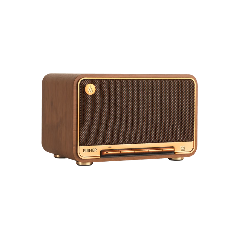Edifier D32 kelių kambarių WiFi garsiakalbis Bluetooth Wood mažmeninė prekyba - Garsiakalbis (D32 WD)