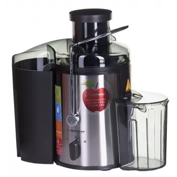 Sulčiaspaudė ESPERANZA EKJ002 - 500 W, 0,45 l sulčių talpykla, 1,5 l minkštimo dėžė, nerūdijantis plienas/juoda