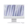 iMac 24 col.: M4 10/10, 24 GB, 512 GB SSD – sidabrinis