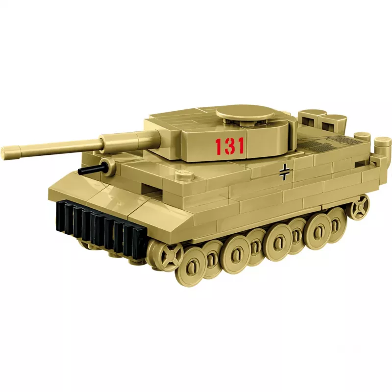 Cobi Tiger I 131 statybinis rinkinys – 144 vnt., rekomenduojama amžiaus grupė 6+, žalias