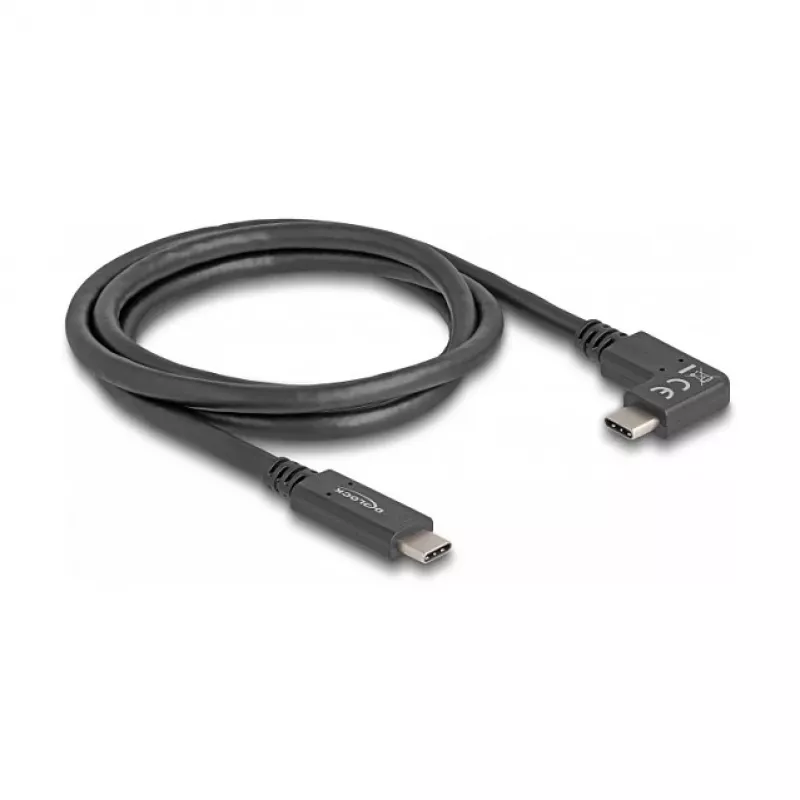 USB laidas DeLOCK 80037 1 m USB C Juoda