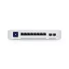 Ubiquiti UniFi Enterprise 8 PoE valdomas L3 2,5G Ethernet (100/1000/2500) maitinimas per Ethernet (PoE) Nerūdijantis plienas