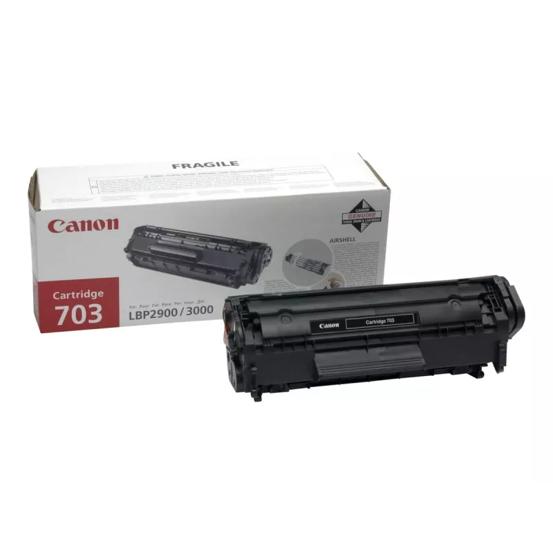 Canon Toner CRG703 juoda tonerio kasetė 3 vnt. originali