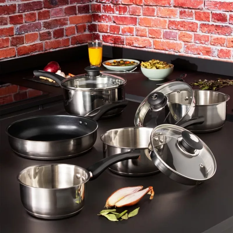 Virtuvės reikmenų rinkinys Russell Hobbs RH00543EU7 — 5 dalių, nepridegantis, tinkamas plauti indaplovėje