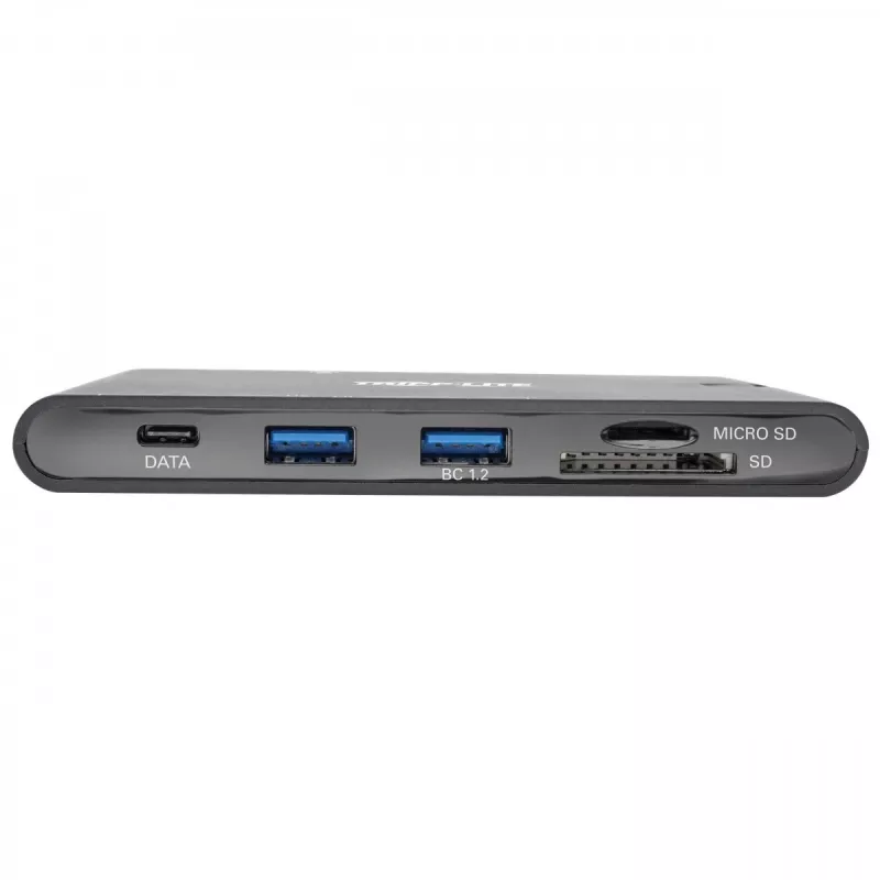 USB-C dokas - 4K HDMI, VGA, USB 3.2 Gen 1, USB-A/C šakotuvas, Gigabit Ethernet, atminties kortelių lizdai, 100W PD įkrovimas