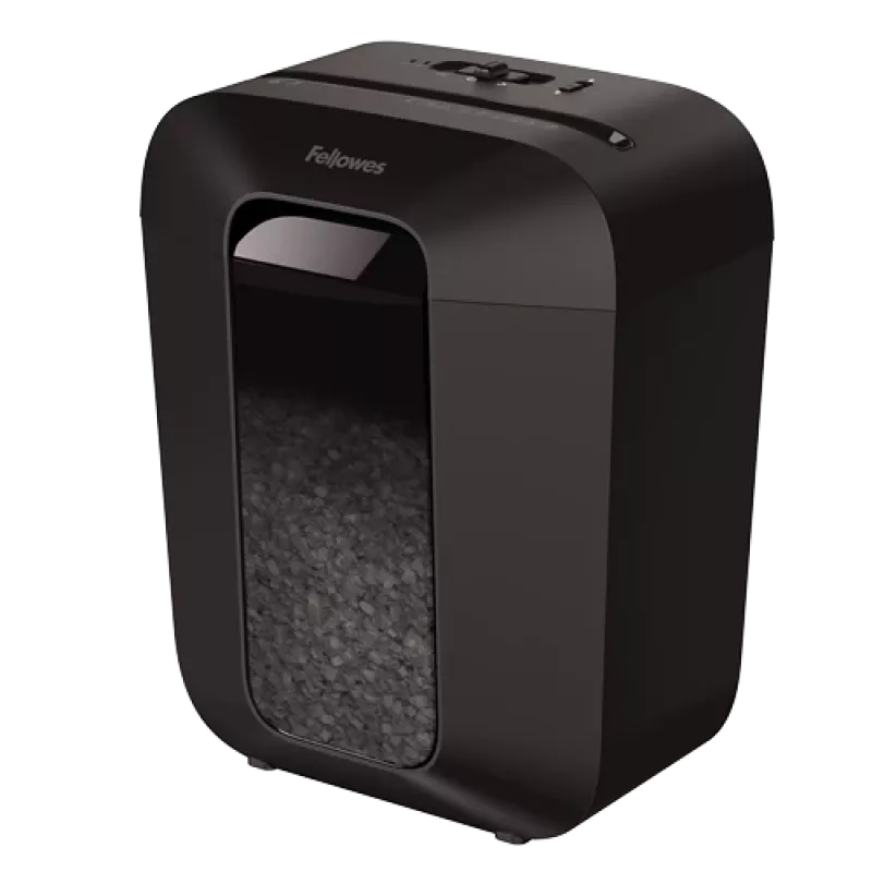 Fellowes Powershred LX41 popierinis smulkintuvas, dalelių pjovimas, juodas