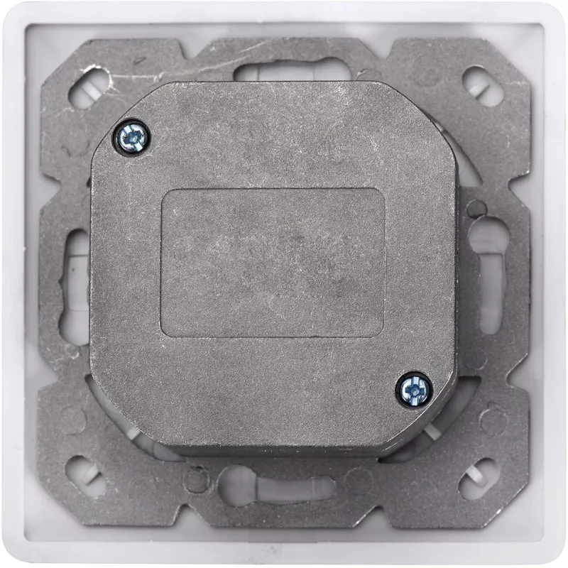 DIGITUS DN-9005-N - Jungiamasis lizdas, įleidžiamas - RJ-45 X 2 - RAL 9010 - 2 prievadai (DN-9005-N)