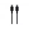 Wentronic goobay - USB laidas - USB-C (kištukas) į USB-C (kištukas) - USB2.0 3 A - 0,5 m - Juoda (66316)