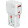 Keliautojų įkroviklis 25W World Travel 25W USB-C + A