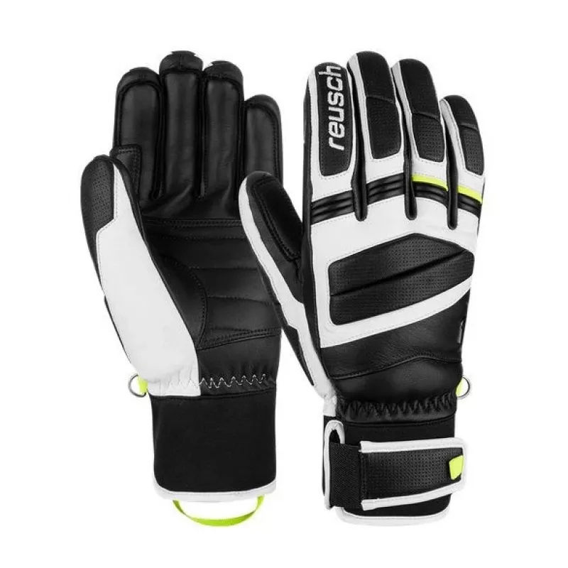 REUSCH MASTER PRO PIRŠTINĖS DYDIS 9 juodos, baltos ir geltonos