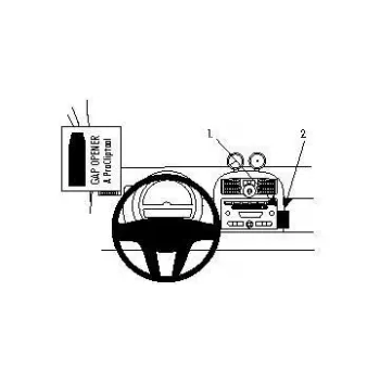 Brodit 854167 automobilinis laikiklis