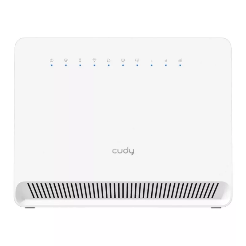 Cudy LT500E belaidis maršrutizatorius Fast Ethernet Dual-band (2,4 GHz / 5 GHz) 4G Baltas