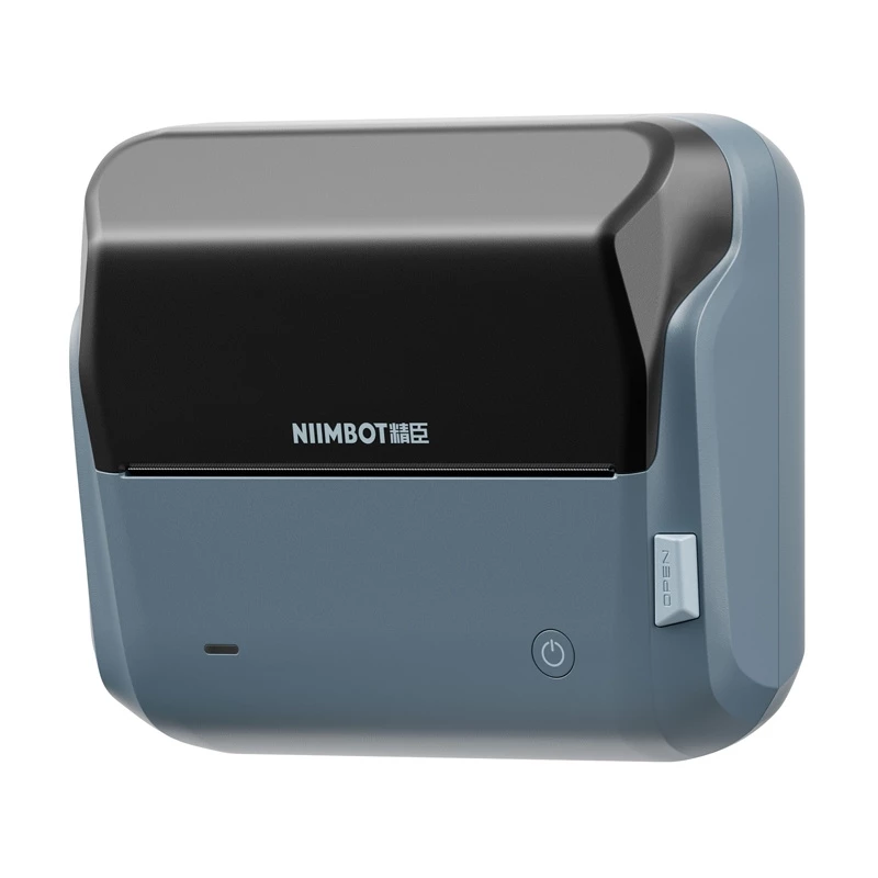 Niimbot B4 nešiojamasis etikečių spausdintuvas (mėlynas)