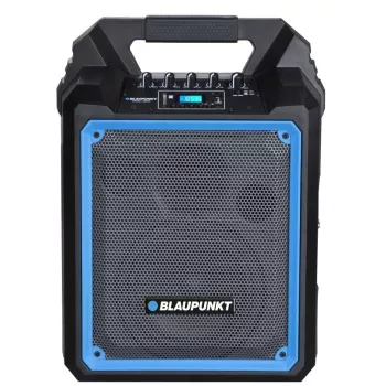 Nešiojama stereofoninė kolonėlė Blaupunkt MB06 juoda, mėlyna