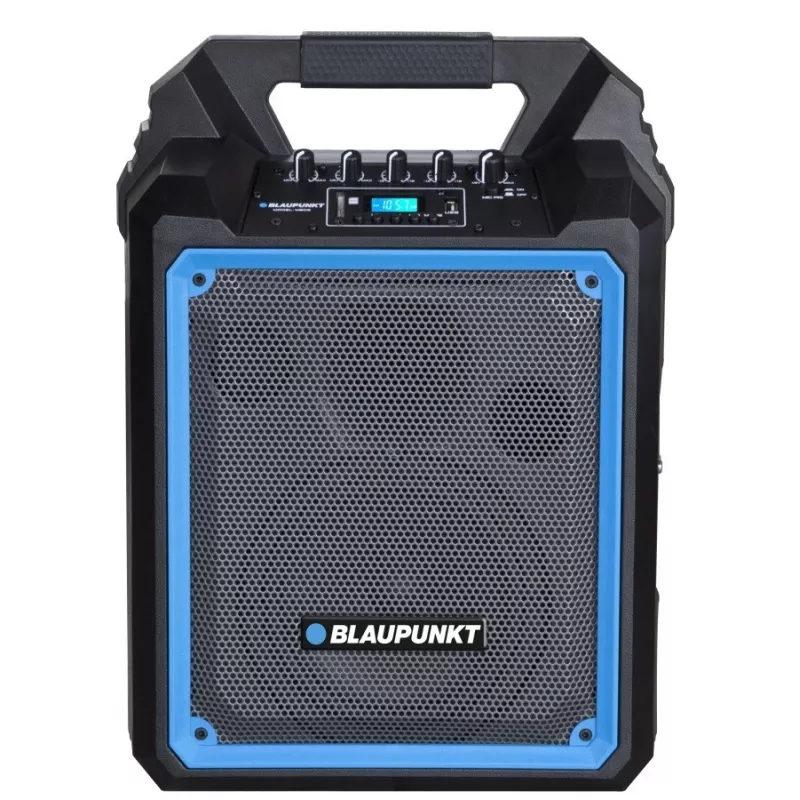 Nešiojama stereofoninė kolonėlė Blaupunkt MB06 juoda, mėlyna