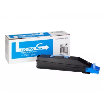 KYOCERA TK-865C tonerio kasetė 1 vnt. Originali Žydra