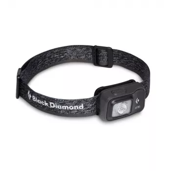 Juoda Diamond Astro 300 juodas, mėlynas galvos juostos žibintuvėlis