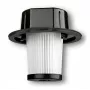 HEPA H12 filtras, skirtas Karcher cilindriniams dulkių siurbliams, suderinamas atsarginis (MPN 2.863-301.0), juodas technopolimeras, 1 vnt.