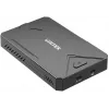 Išorinis saugojimo diskų korpusas Unitek S1229CBK01, skirtas M.2 NVMe ir SATA SSD, juodas