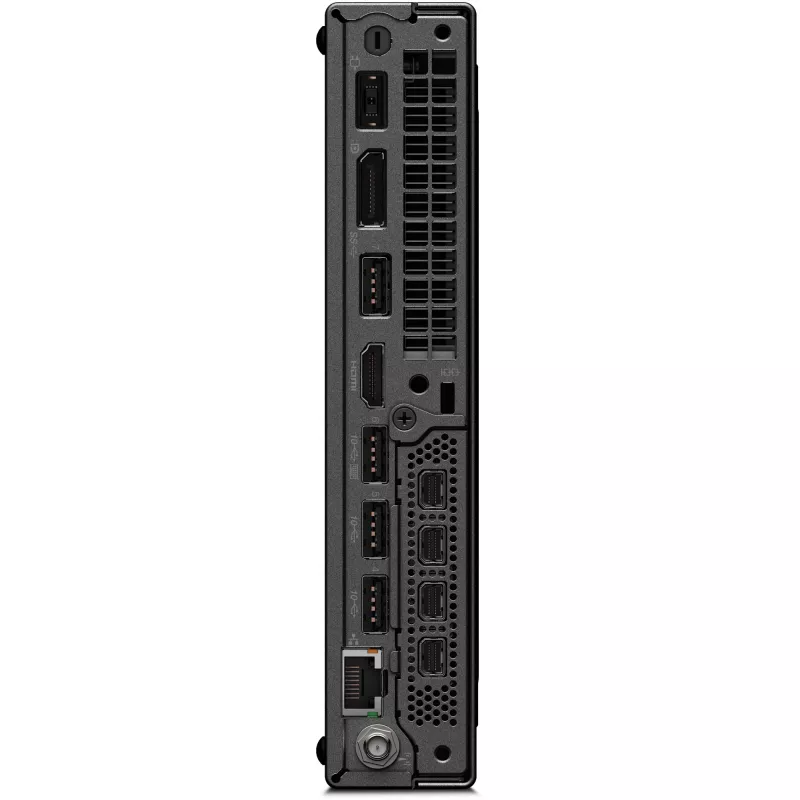 Mini PC Workstation Lenovo ThinkStation P3 Tiny Gen 2 — Intel Core Ultra 7 265, 32 GB DDR5, 1 TB SSD, NVIDIA RTX A400, Windows 11 Pro, juoda