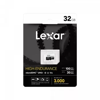 microSD High Endurance kortelė 32GB C10 A1 U1 V10 100/30MB/s