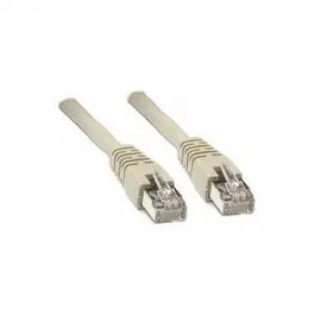 Wentronic Goobay CAT 5e komutacinis kabelis, SF/UTP, pilkas, 10 m - CCA vario mišinys (50149)