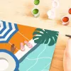 Tapybos pagal numerius rinkinys Ravensburger CreArt – Pool Time (tapybos rinkinys, modelis 25523)