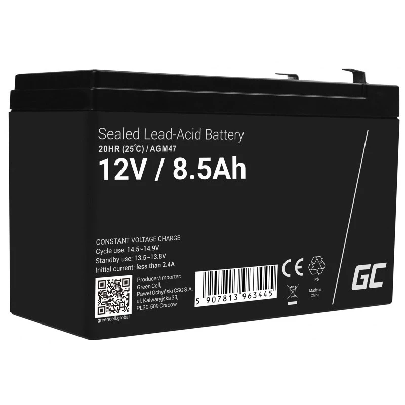 Green Cell AGM47 AGM/gel baterija 12V 8,5AH