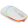 Canyon MW-22 CNS-CMSW22SW pelė – 2 viename Bluetooth/2,4 GHz – optinė – 800/1200/1600 DPI – 4 mygtukai – RGB apšvietimas – įkraunama – sniego balta