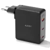Sieninis įkroviklis Aukey PA-B7O, 3×USB, GaN technologija